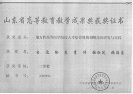 说明: 白波-教学成果奖